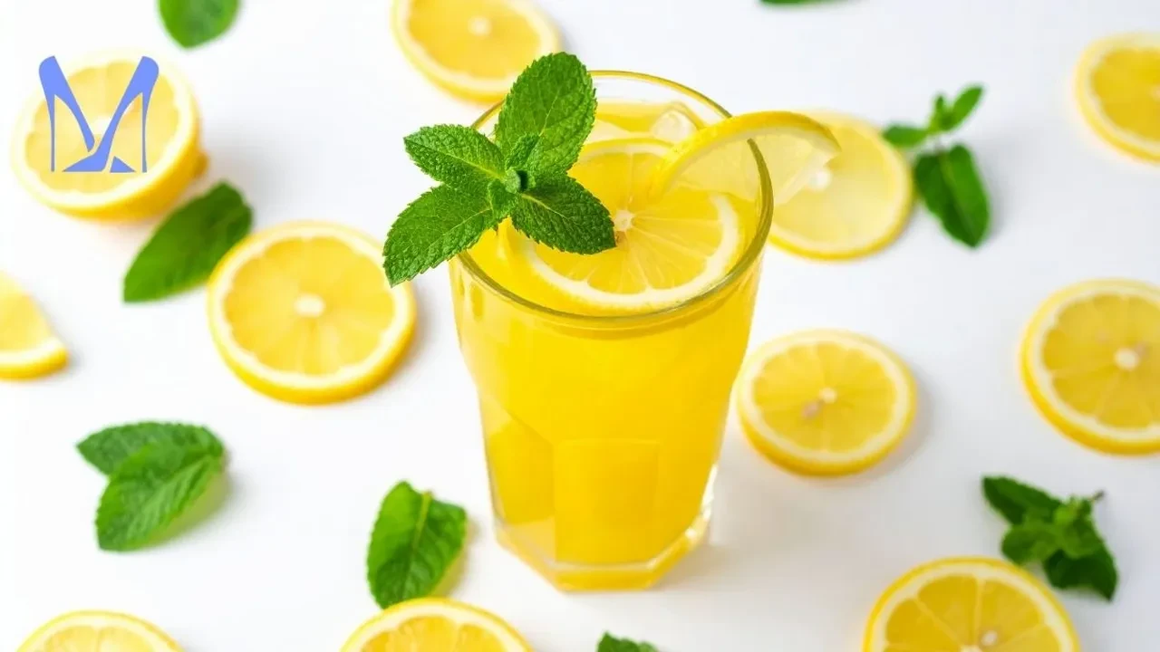 40 derecenin üzerine çıkan sıcak havaları bastırmanın en iyi yolu! Buz gibi naneli limonata