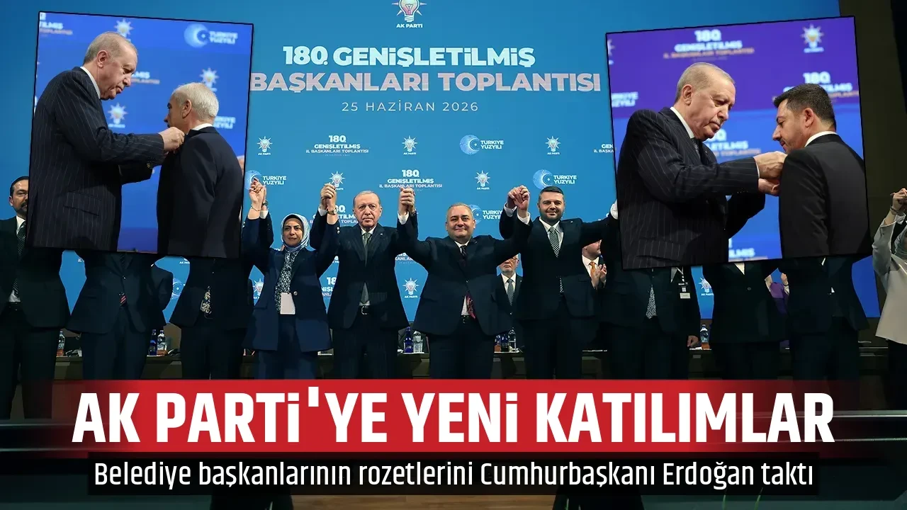 AK PARTİ'YE YENİ KATILIMLAR