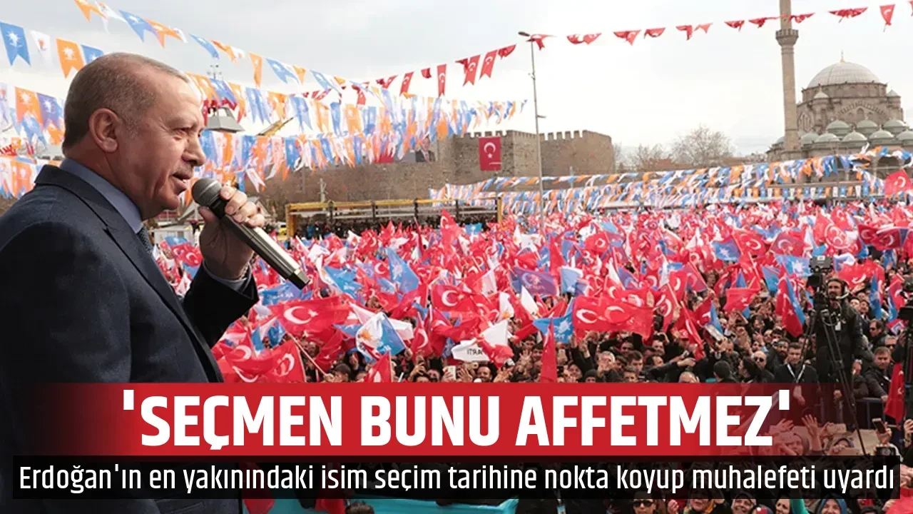'SEÇMEN BUNU AFFETMEZ'