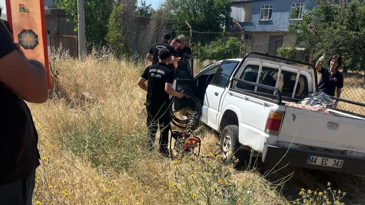 Diyarbakır'da pikap takla attı: 7 yaralı