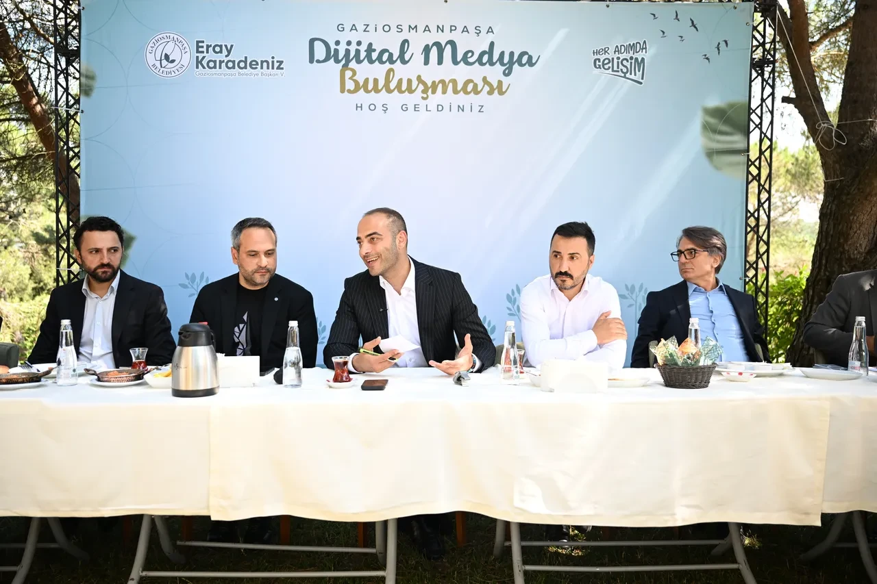 Gaziosmanpaşa Belediye Başkan Vekili Eray Karadeniz, dijital medya temsilcilerini ağırladı!