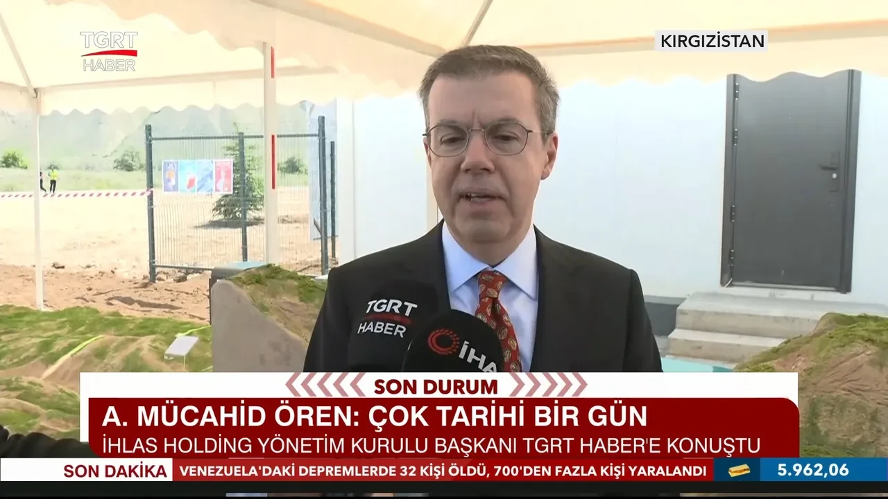 İhlas Holding’den dev yatırım! Kırgızistan’ın kalbinde dev tören: 'Tarihi bir gün yaşıyoruz'