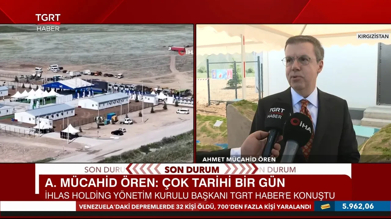 İhlas Holding’den dev yatırım! Kırgızistan’ın kalbinde dev tören: 'Tarihi bir gün yaşıyoruz'