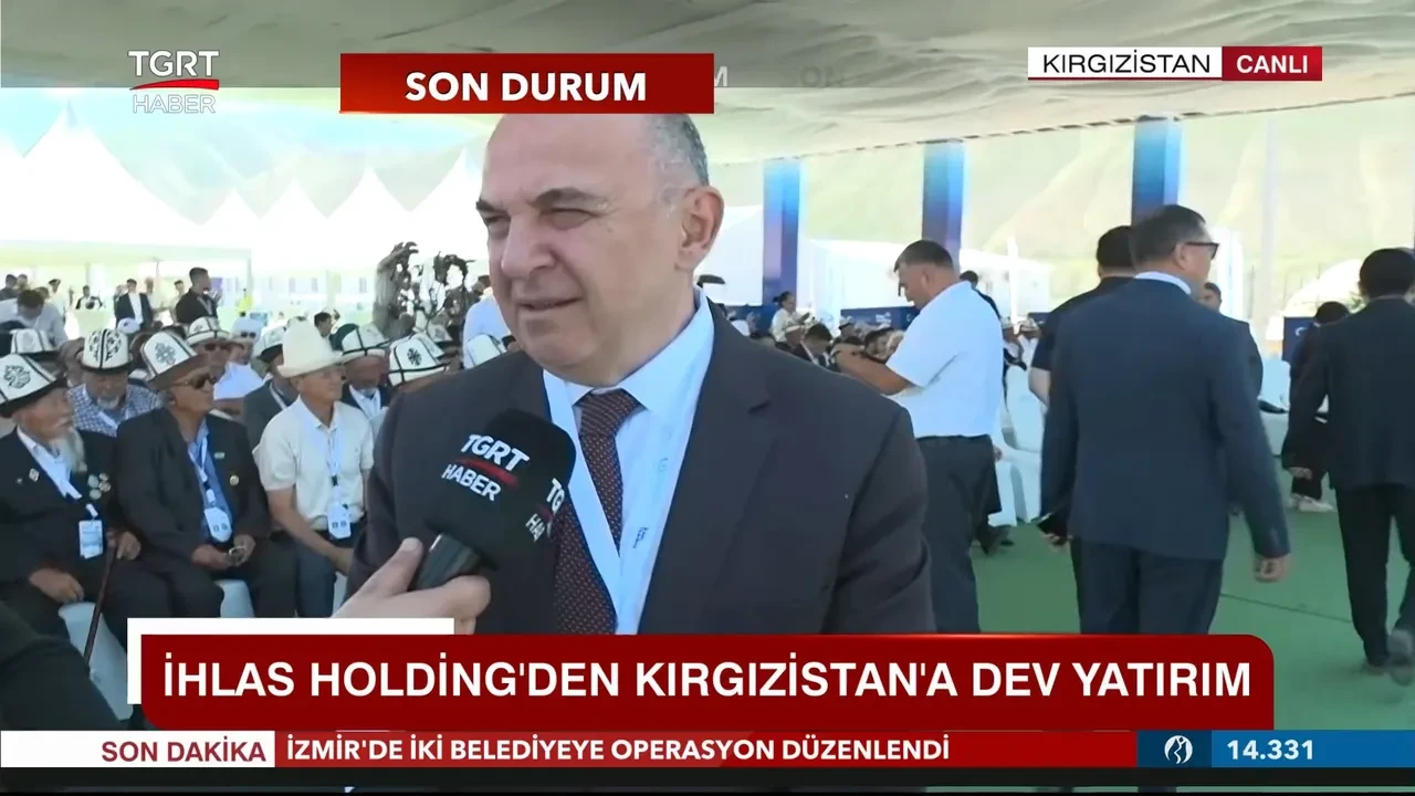 İhlas Holding’den dev yatırım! Kırgızistan’ın kalbinde dev tören: 'Tarihi bir gün yaşıyoruz'