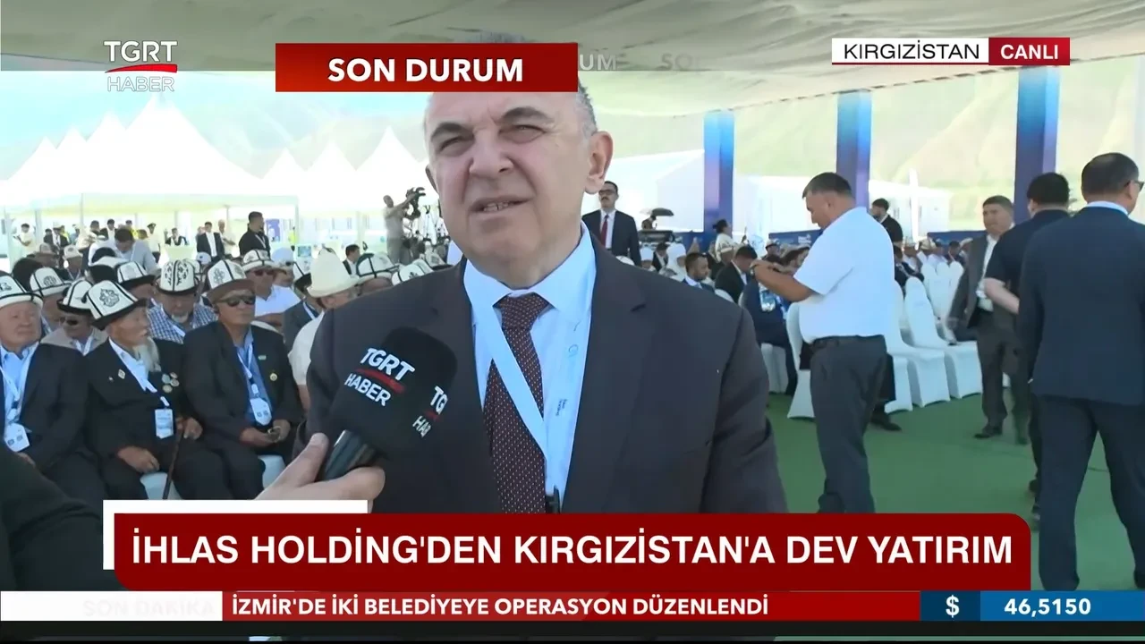 İhlas Holding’den dev yatırım! Kırgızistan’ın kalbinde dev tören: 'Tarihi bir gün yaşıyoruz'