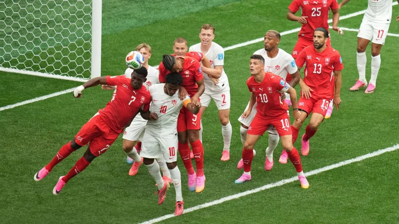 İsviçre, Kanada'yı 2-1 yendi! İki takım da son 32 turuna yükseldi