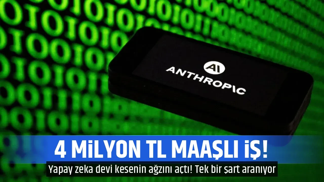 4 MİLYON TL MAAŞLI İŞ!