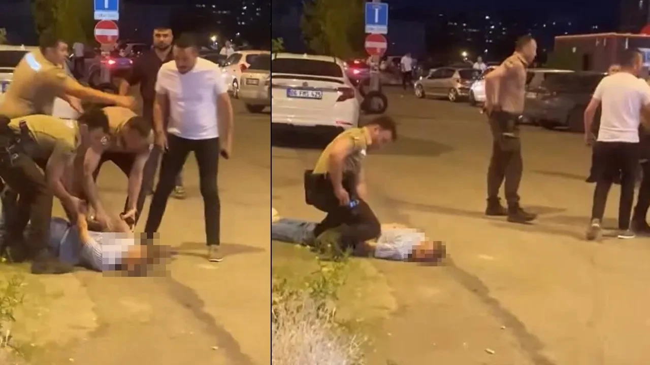 Ankara'da bekçiye bıçaklı saldırı: Saldırgan etkisiz hale getirildi