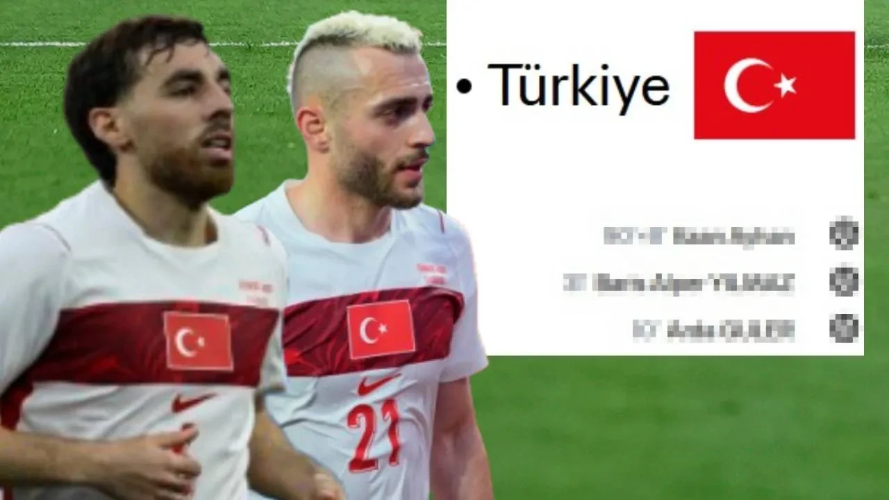 FIFA'dan Türkiye maçıyla ilgili büyük hata! Orkun Kökçü'nün golünü Barış Alper Yılmaz'a yazdılar
