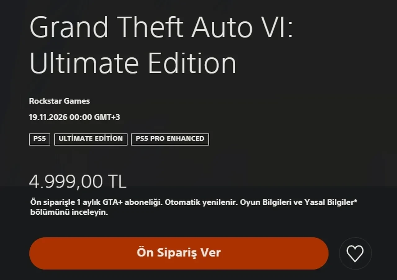 GTA 6 en ucuz nerede? Türkiye ve diğer ülkelerin fiyat karşılaştırması