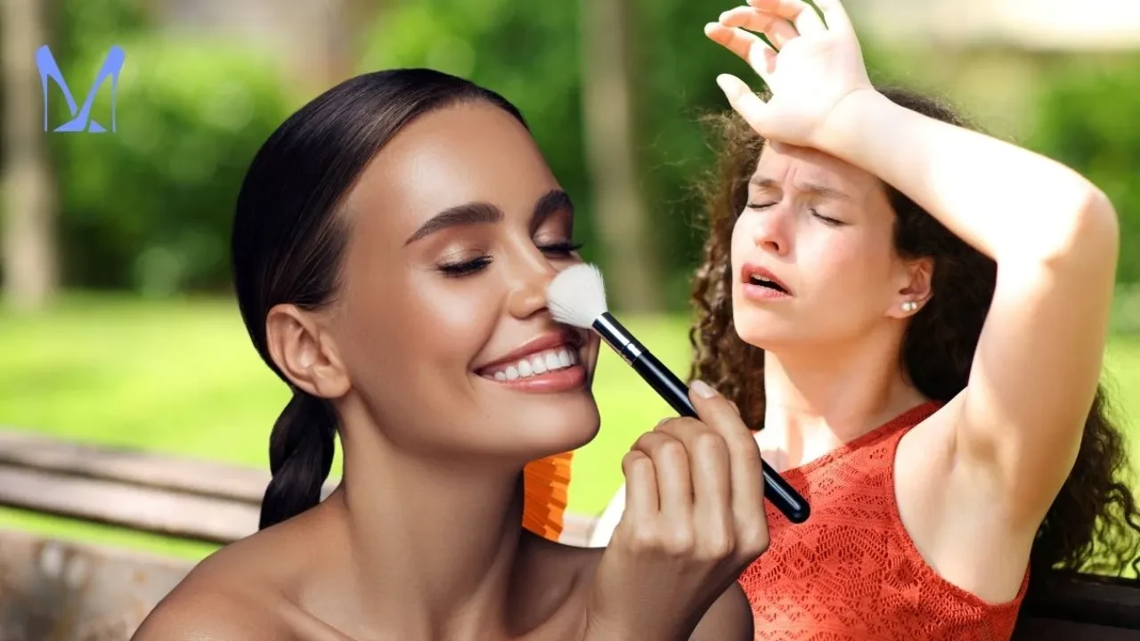 Havalar 40 derecenin üzerine çıkıyor! Terletmeyen gün boyu ciltte kalan makyajın sırrı