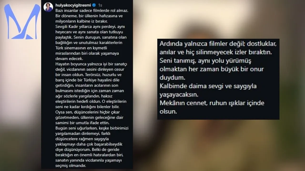 Kadir İnanır'ın vefatı sanat dünyasını yasa boğdu! Ünlü isimlerden peş peşe taziye mesajları