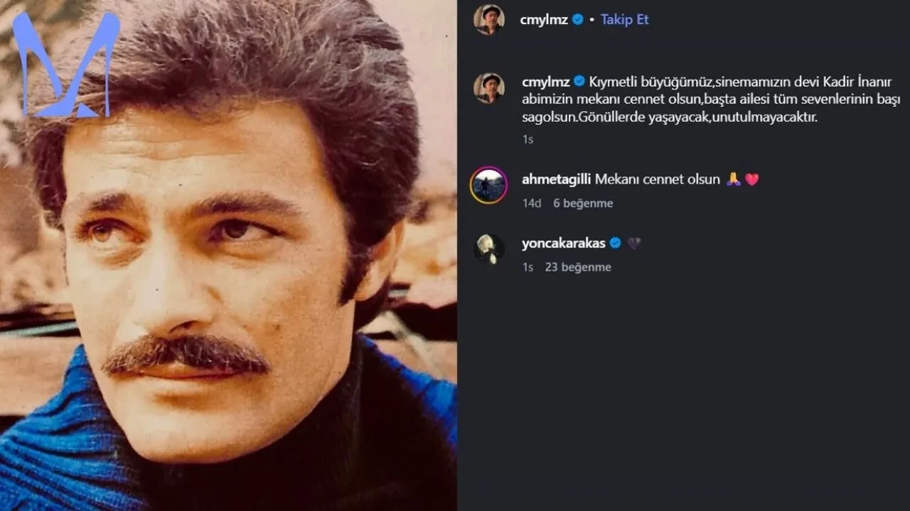 Kadir İnanır'ın vefatı sanat dünyasını yasa boğdu! Ünlü isimlerden peş peşe taziye mesajları