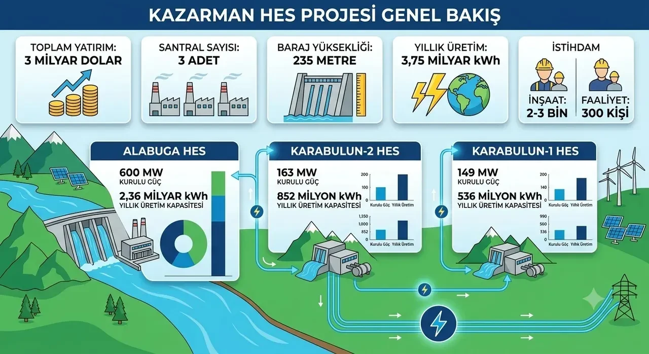 Orta Asya'ya İhlas enerjisi! Kazarman santralinin temelini Cumhurbaşkanı Sadır Caparov ve İhlas Holding Yönetim Kurulu Başkanı Ahmet Mücahid Ören attı