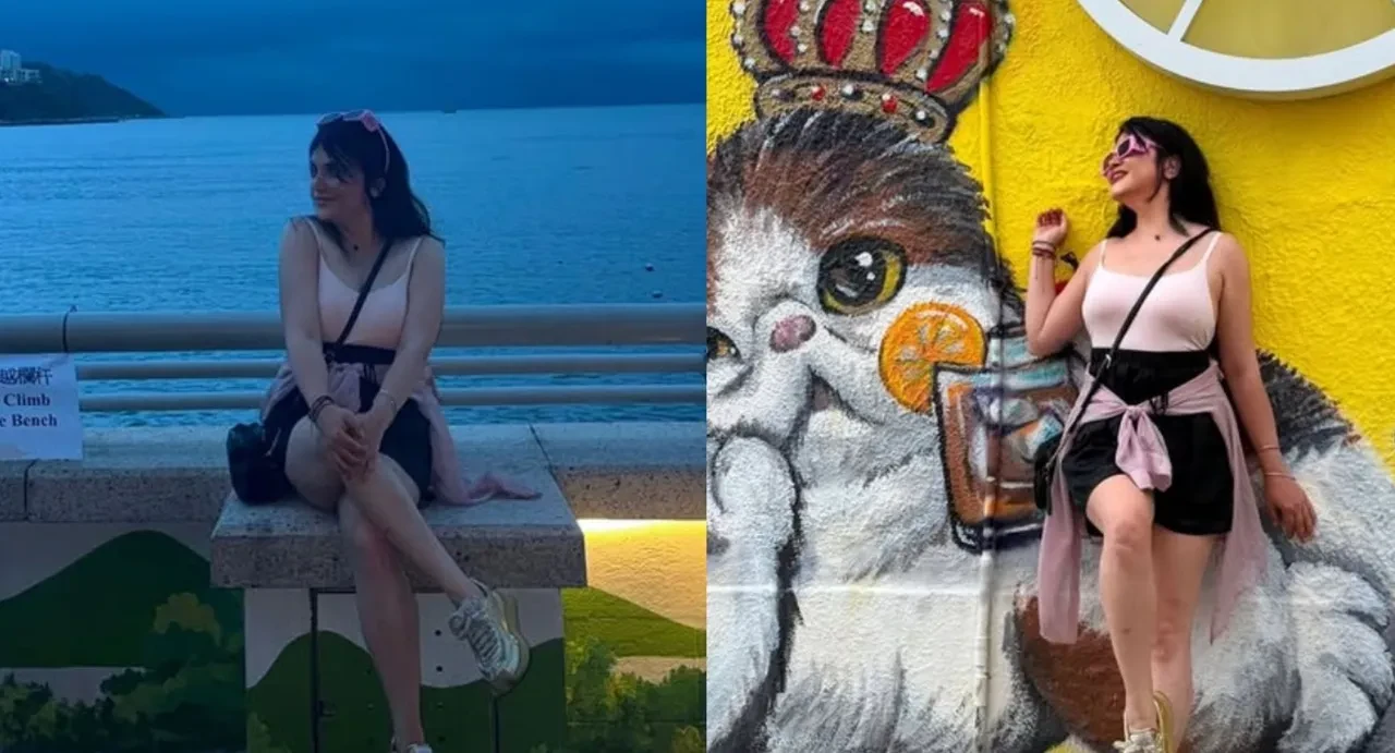 Yasaklı madde testi pozitif çıkan Feyza Civelek Çin'e gitti! Fotoğrafına uyguladığı shop dikkatlerden kaçmadı