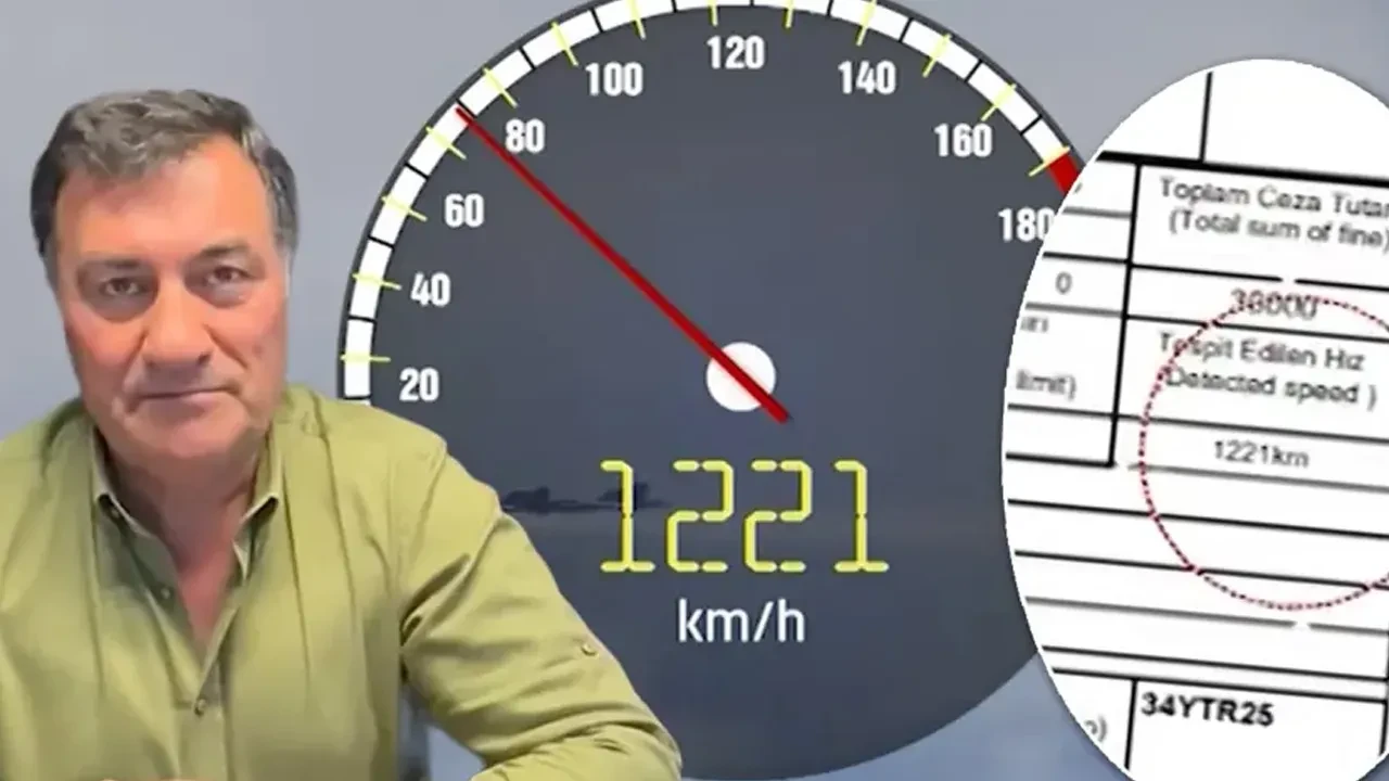 Böyle trafik cezası görülmedi! Radara yakalandığı hız şoke etti: Formula 1 ve yolcu uçağını bile geçmiş