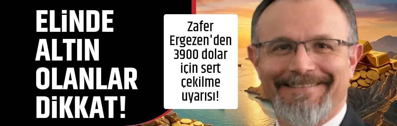 ELİNDE ALTIN OLANLAR DİKKAT!