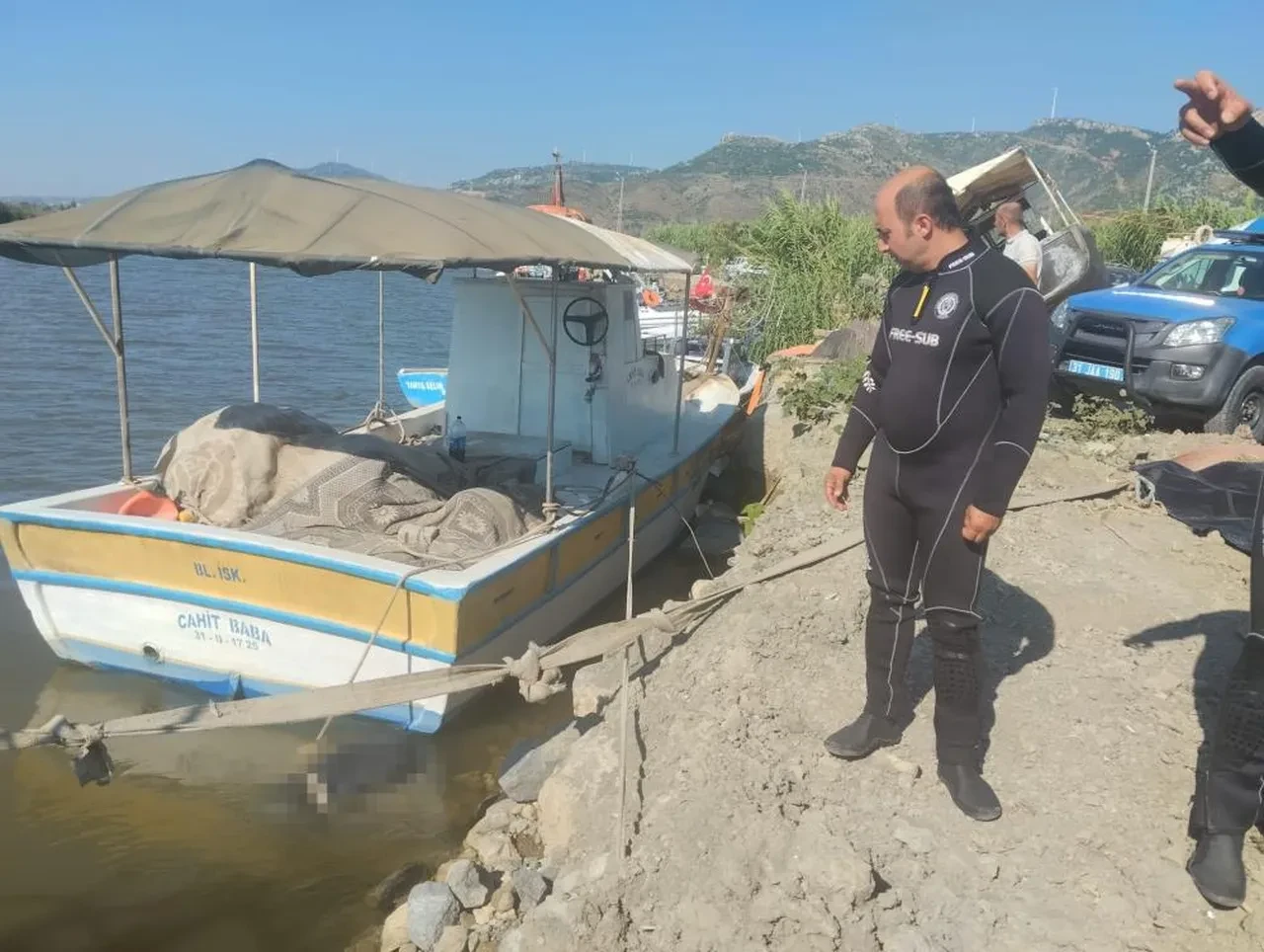 Asi Nehri'nin denize döküldüğü alanda korkunç keşif: Kıyıya erkek cesedi vurdu