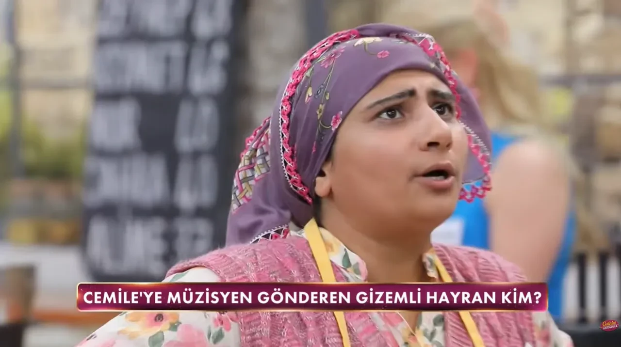 Gelinim Mutfakta M.C.B.'den Cemile'ye sürpriz jest! Saz ekibi gelince stüdyoda kına yakıldı