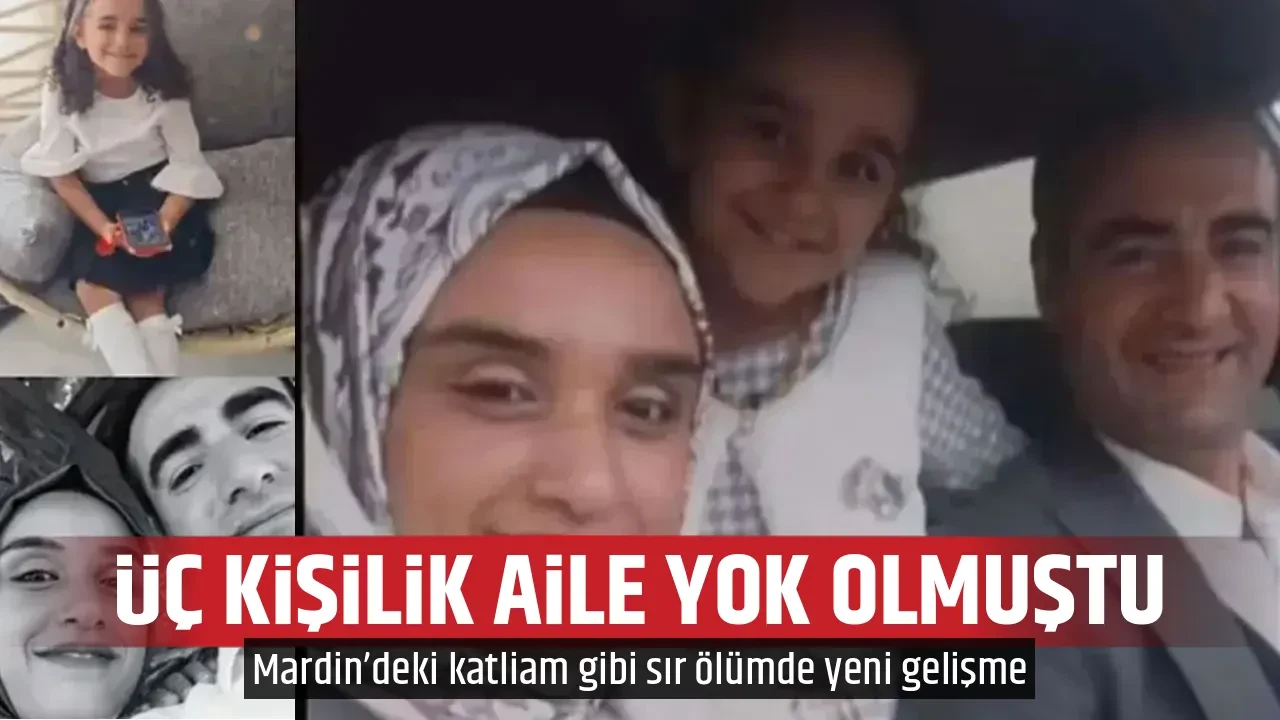 ÜÇ KİŞİLİK AİLE YOK OLMUŞTU