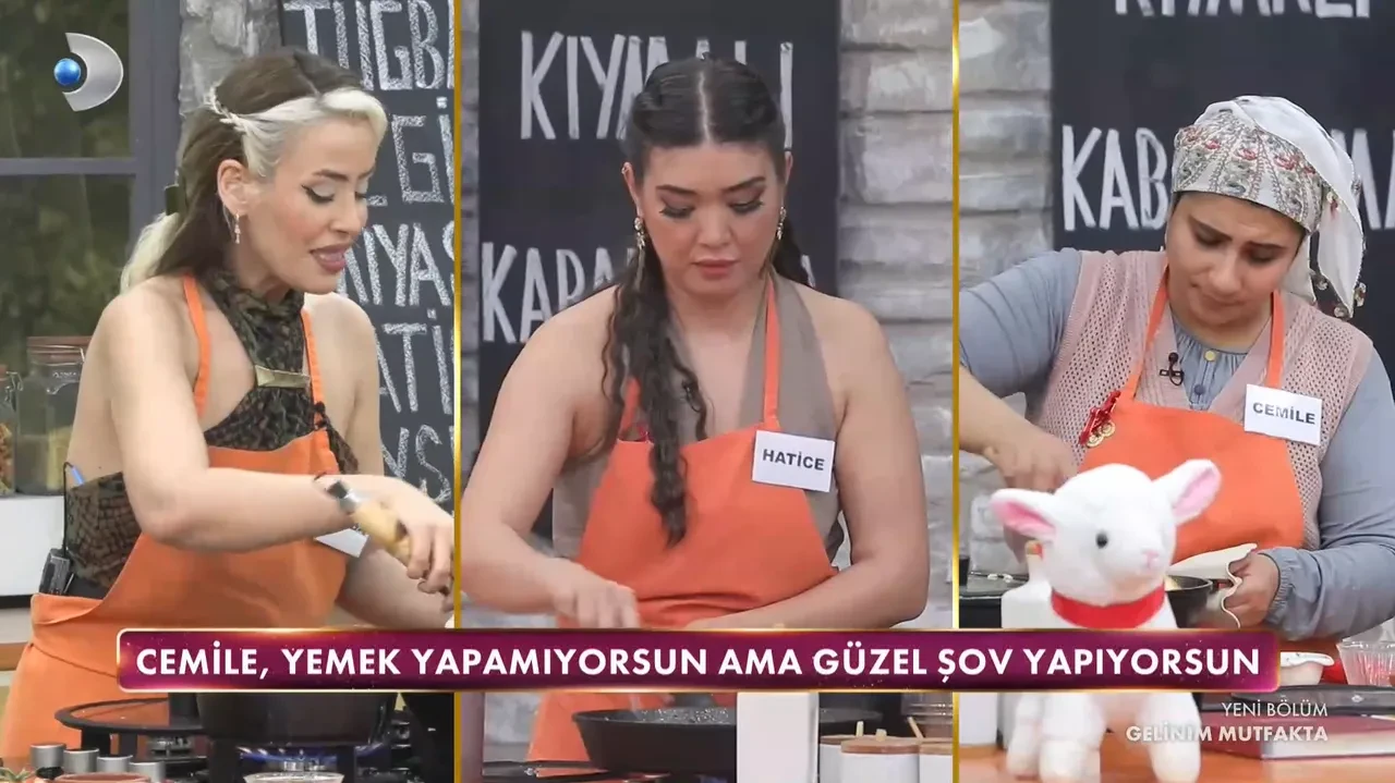 gelinim mutfakta yarım altın