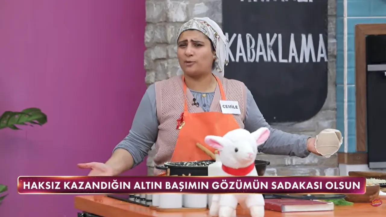 Gelinim Mutfakta Cemile'den gündem olan Haka dansı! Stüdyoda yaptığı şova beğeni yağıyor