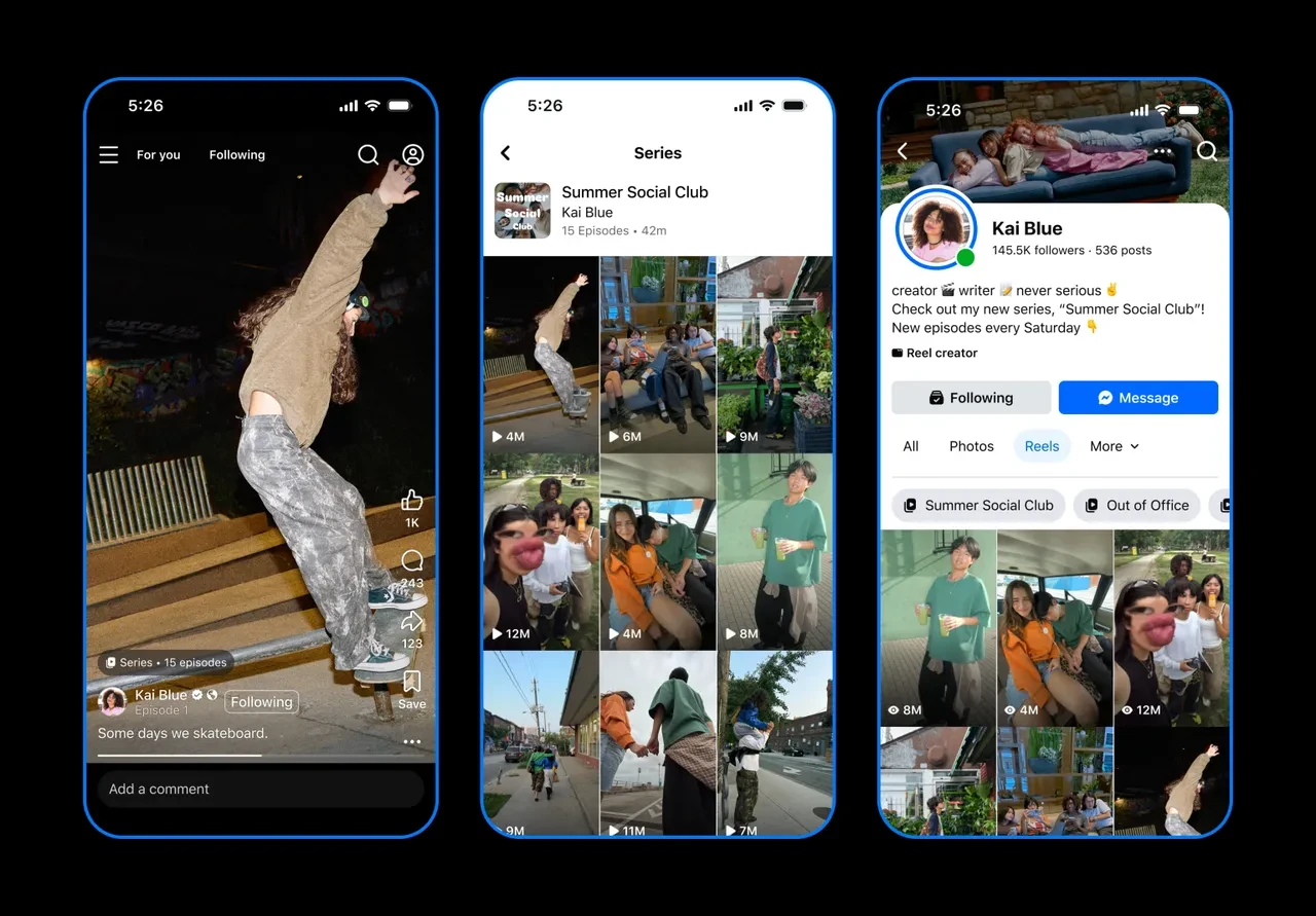 Instagram uzun Reels videoları için "Seriler" özelliğini test ediyor