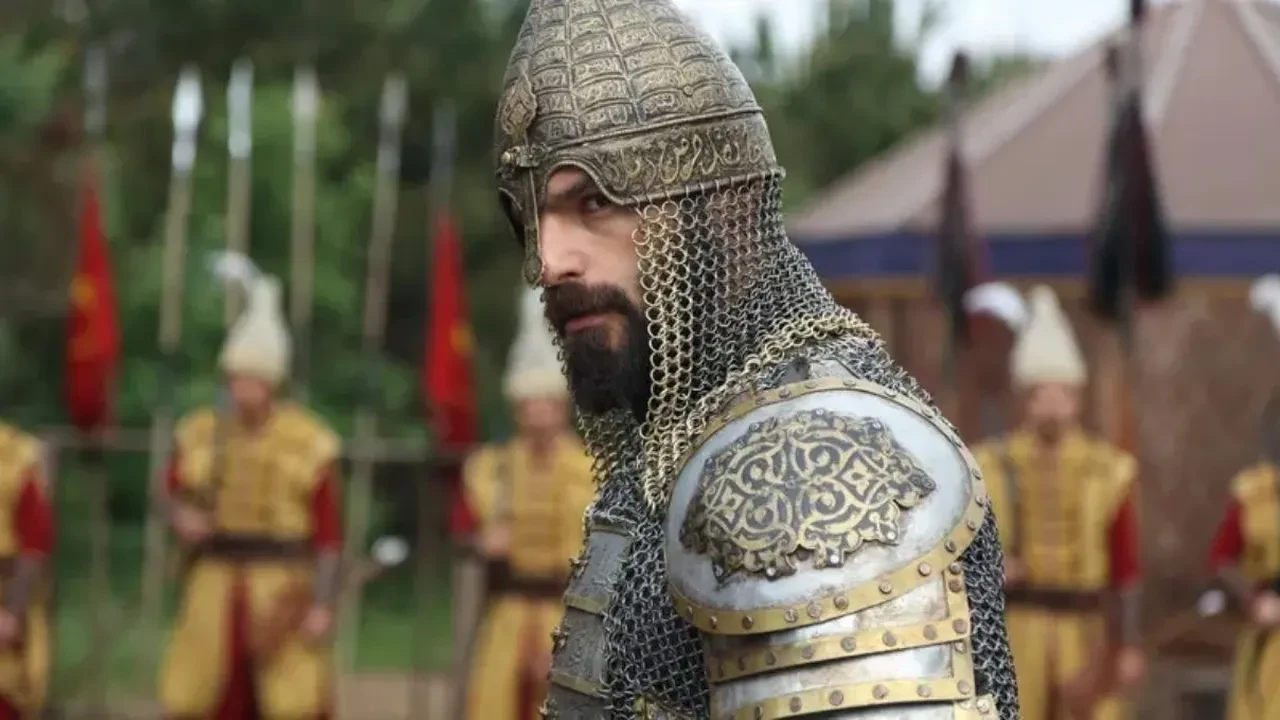 Mehmed Fetihler Sultanı dizisinde nefes kesen sahne! 1 tonluk kale kapısı yerinden söküldü