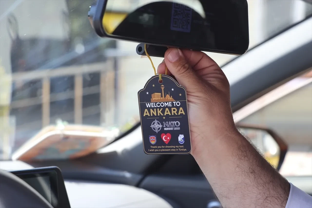 Ankara taksilerine NATO ayarı: Lokum, kolonya ve soğuk su ikram edilecek