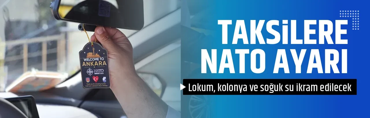 TAKSİLERE      NATO AYARI