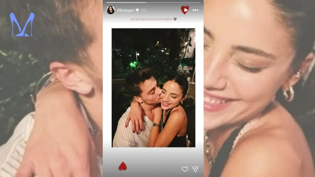 Atakan Özkaya ve Dilin Döğer ilişkisinde bomba gelişme! Romantik poz her şeyi ele verdi