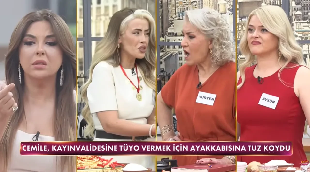 Gelinim Mutfakta Cemile için şok tüyo iddiası! Cemile tuzu ayakkabısına neden sakladı?