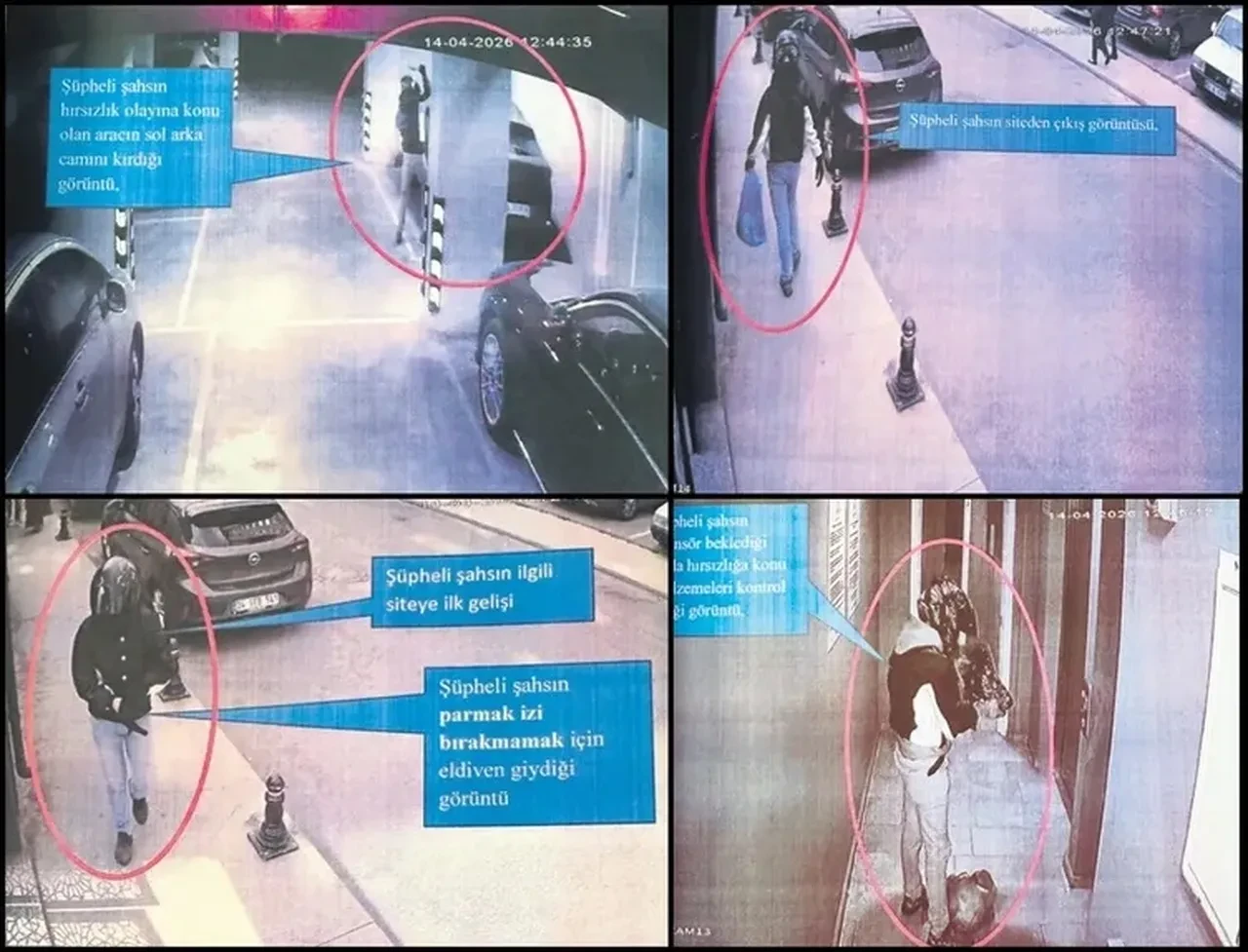 Lüks sitede film gibi soygun: İş insanının aracından 15 milyon liralık vurgun güvenlik kamerasında
