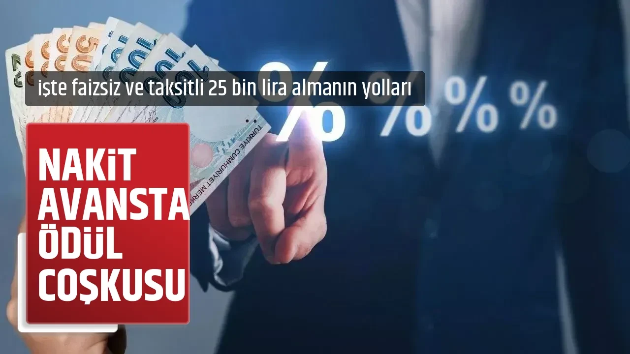 NAKİT AVANSTA ÖDÜL COŞKUSU