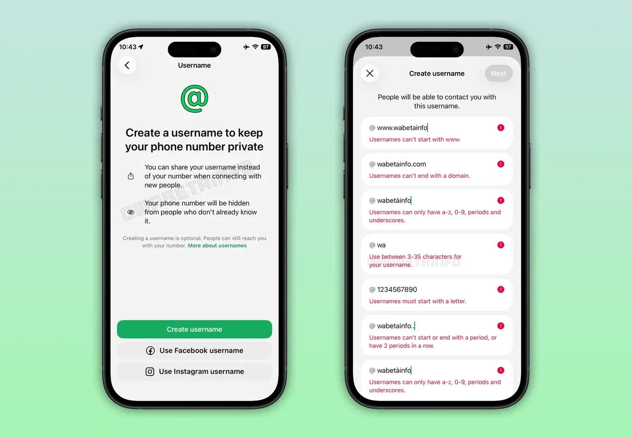 WhatsApp kullanıcı adı alma nasıl yapılır? Rezervasyon süreci başladı