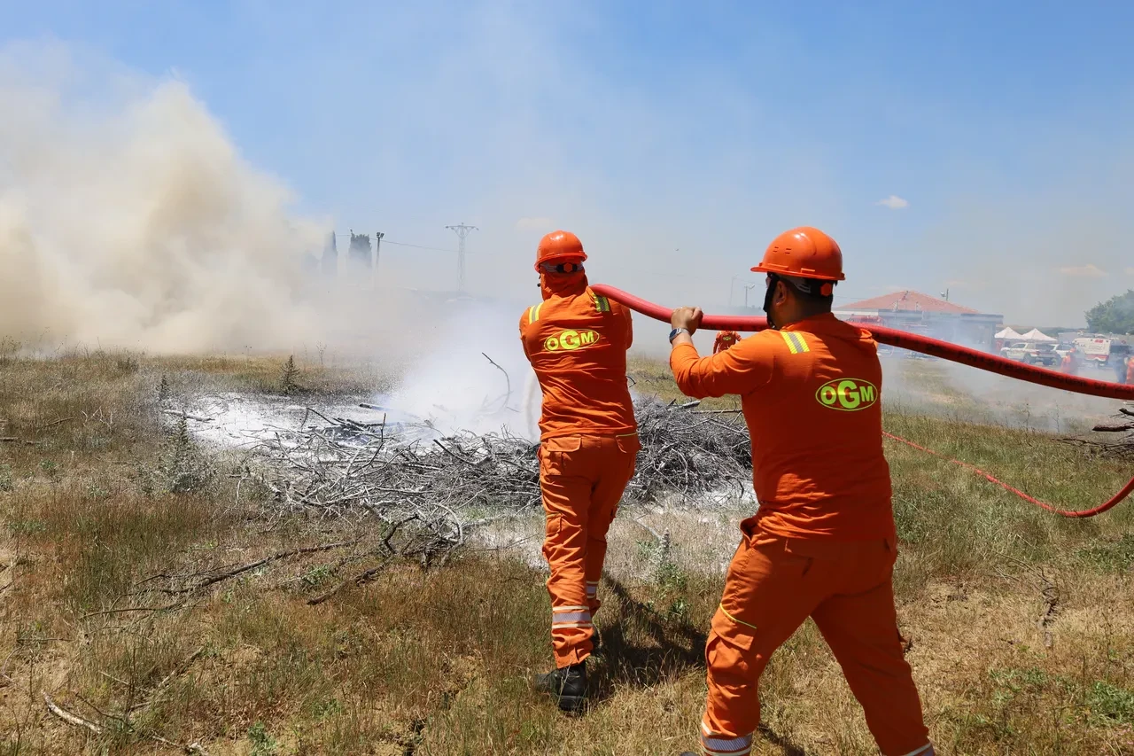 Yeşil vatanın gönüllü ordusu! Tatbikat görüntüleri nefes kesti 
