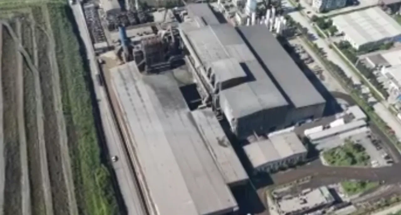 Samsun'da 3 işçinin öldüğü fabrika havadan görüntülendi