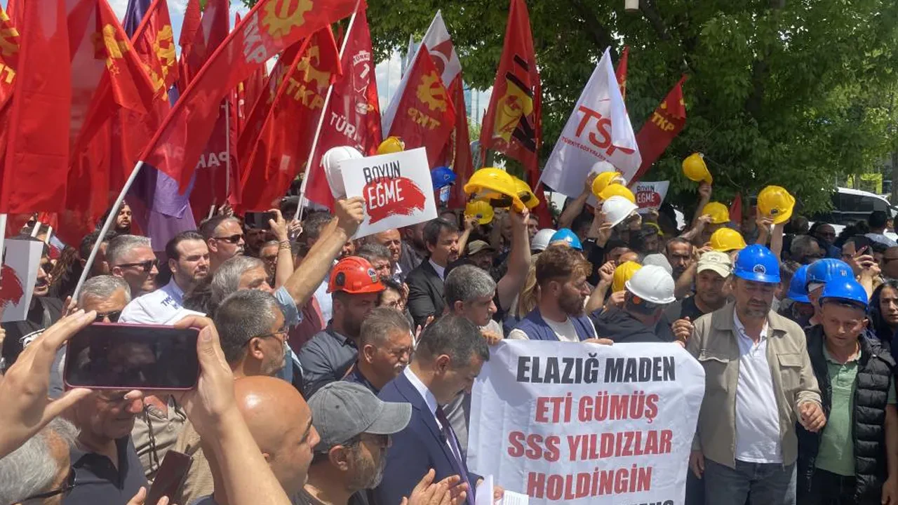 Verilen sözler tutulmadı! Doruk Madencilik işçileri tekrar eyleme başladı
