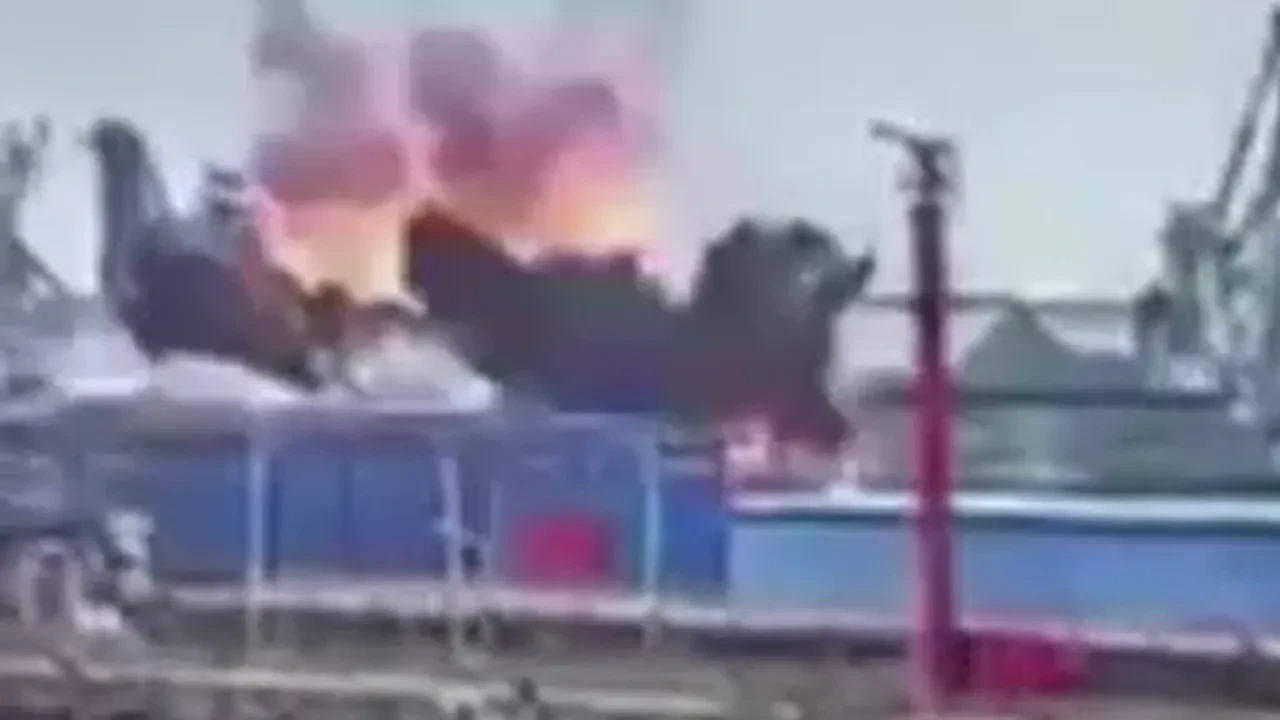 Romanya'da şiddetli patlama! İnsansız deniz aracı infilak etti