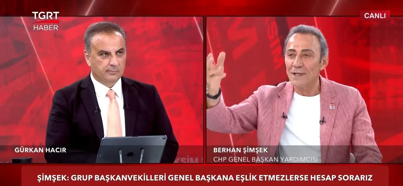 Berhan Şimşek'ten Özgür Özel tarafına "grup toplantısı" uyarısı:: "Eşlik etmezlerse hesap sorarız"
