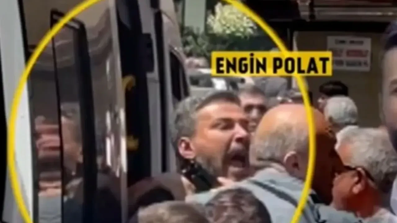 Can Polat'ın taziyesinde Engin Polat gerginliği! Ortalık karıştı, kavga çıktı 