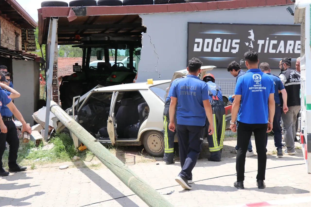 Yaşlı karı koca feci kazada can verdi! Denizli'de acı olay
