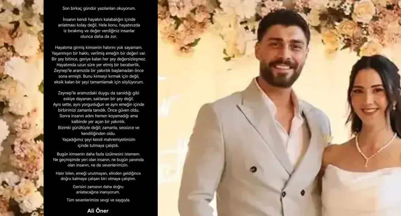 Aytek Şayan’a Ali Öner ve Zeynep Atılgan aşkı soruldu! Taşacak Bu Deniz'in Şerif'inden dikkat çeken cevap