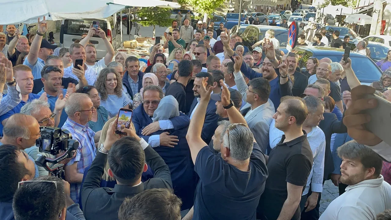 Nevşehir'de 12 yıl sonra seçim yapılan Mustafapaşa'daki AK Parti zaferi sonrası Erdoğan meydandakilere seslendi: 
