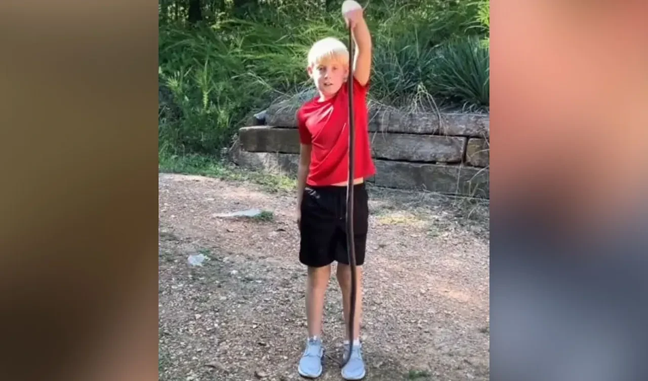 Ozark Dağları'nın "Tarzan"ı: 12 yaşındaki çocuk takipçi için kendini yılanlara ve arılara ısırtıyor