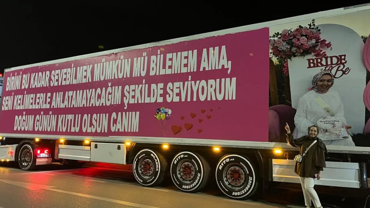 Eşinin doğum günü öyle bir sürpriz hazırladı ki görenler şoke oldu