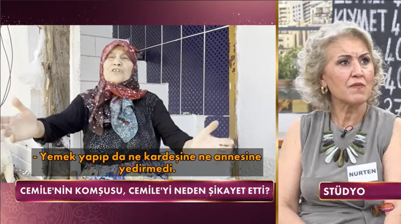 Gelinim Mutfakta Cemile'nin komşusundan şoke eden şikayet! Cemile'yi görünce yolumu değiştiriyorum