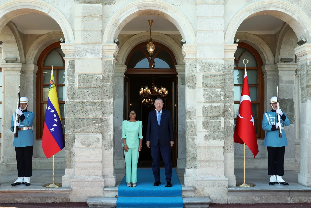Maduro'nun yerine gelen Rodriguez Türkiye'de: Cumhurbaşkanı Erdoğan görüştü