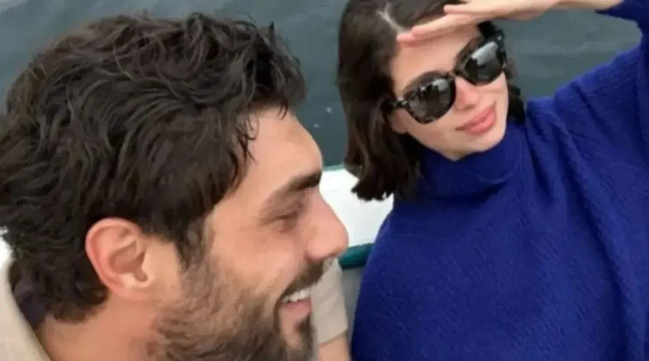 Zeynep Atılgan ile Ali Öner'in kaçamak aşkları Bodrum'da kendini ele verdi! Taşacak Bu Deniz oyuncuları Öner ve Atılgan tatilde