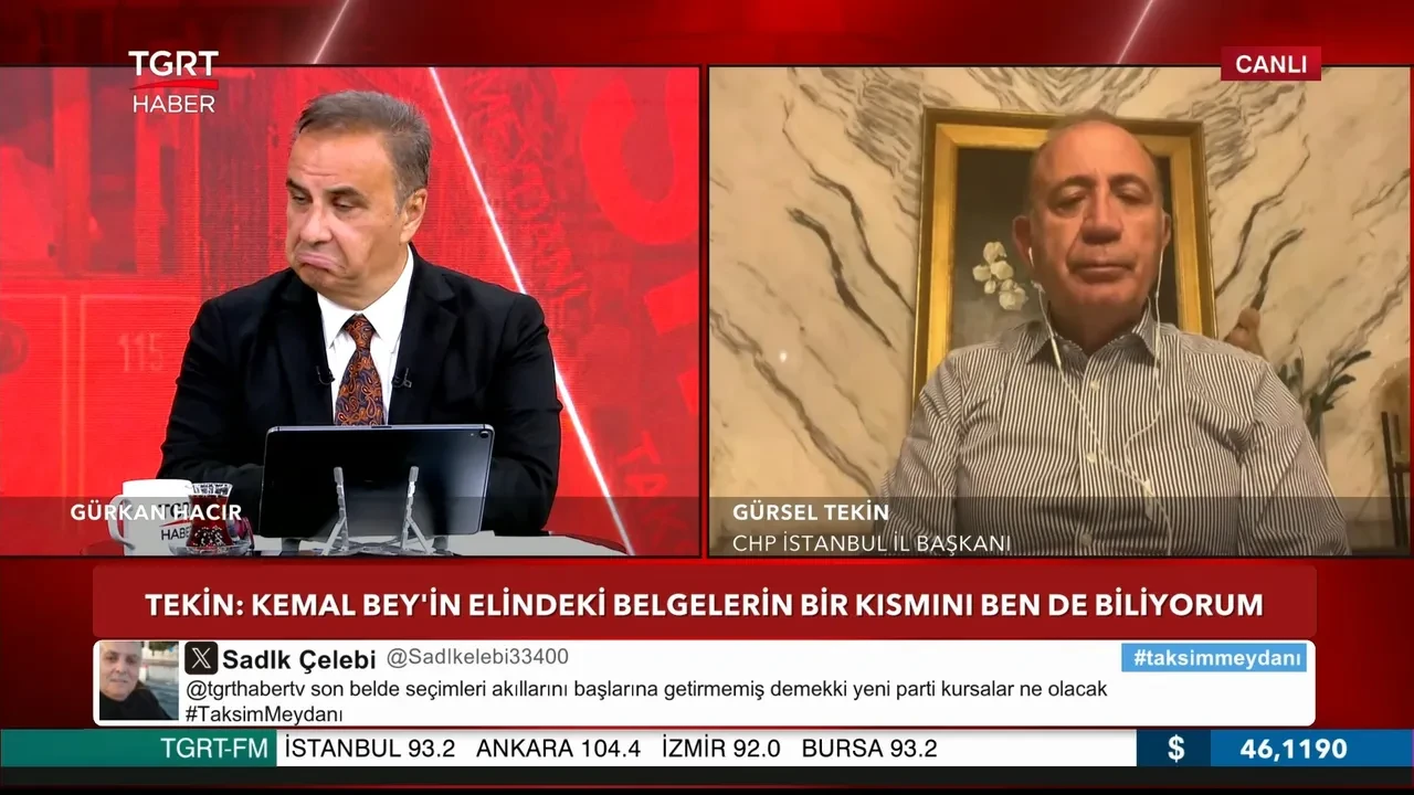 CHP'de ihraç ve dosya depremi başlıyor: Gürsel Tekin yarınki MYK toplantısını işaret etti